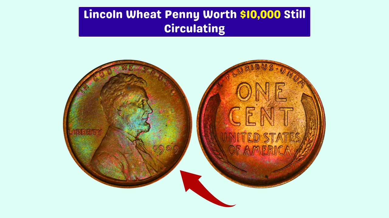 1909 lincoln wheat penny
