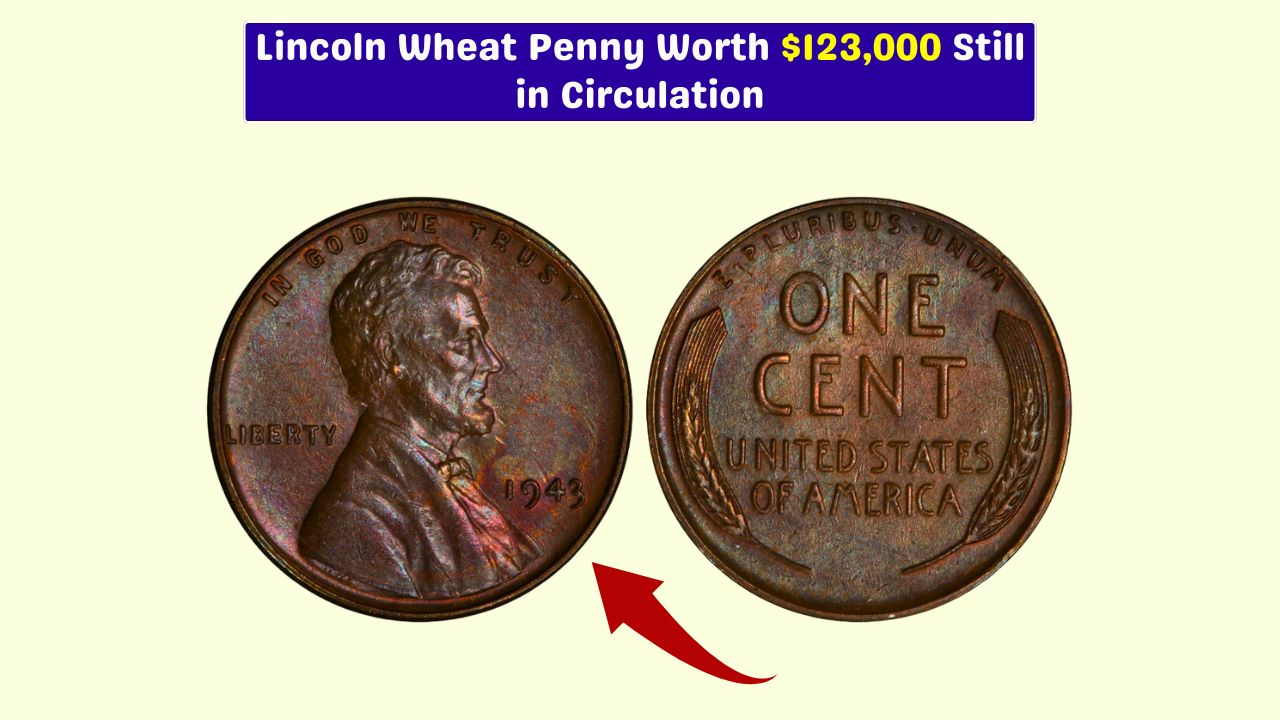 1943 Bronze Lincoln Wheat Penny