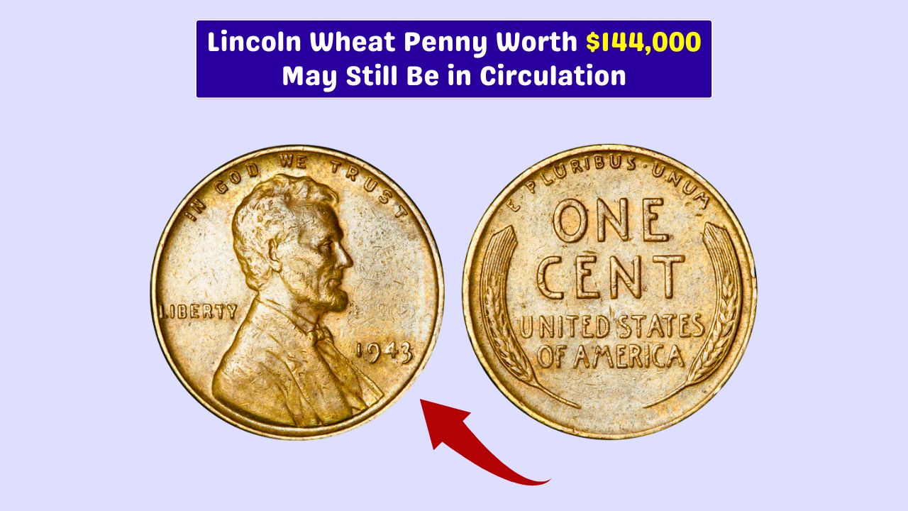 1943 Lincoln Wheat Pennies